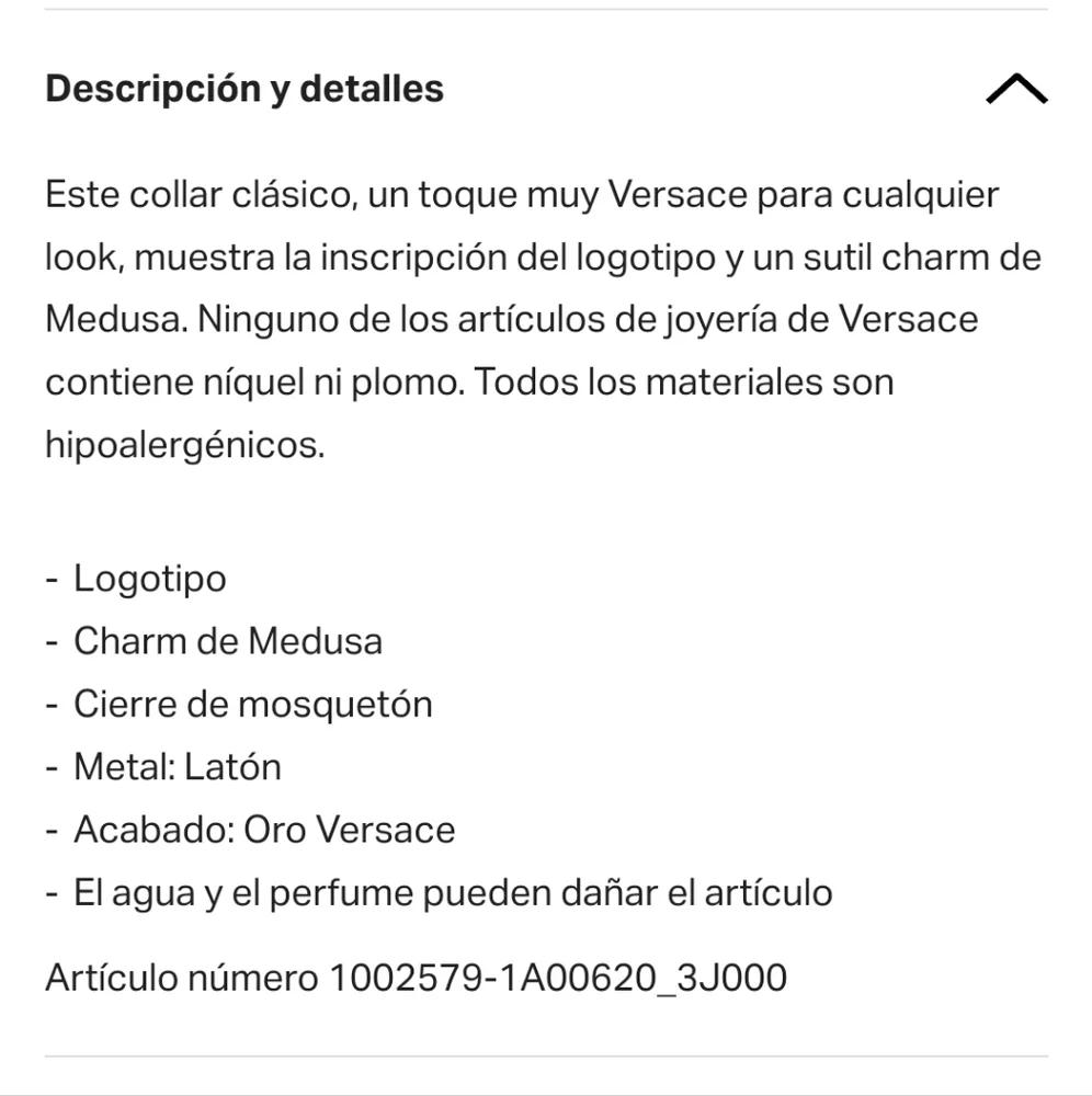 NWT AUTHENTIC VERSACE MEDUSA NECKLACE - Picture 11 of 16